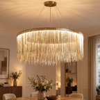 Bruine — Lustre à voiles en cristal