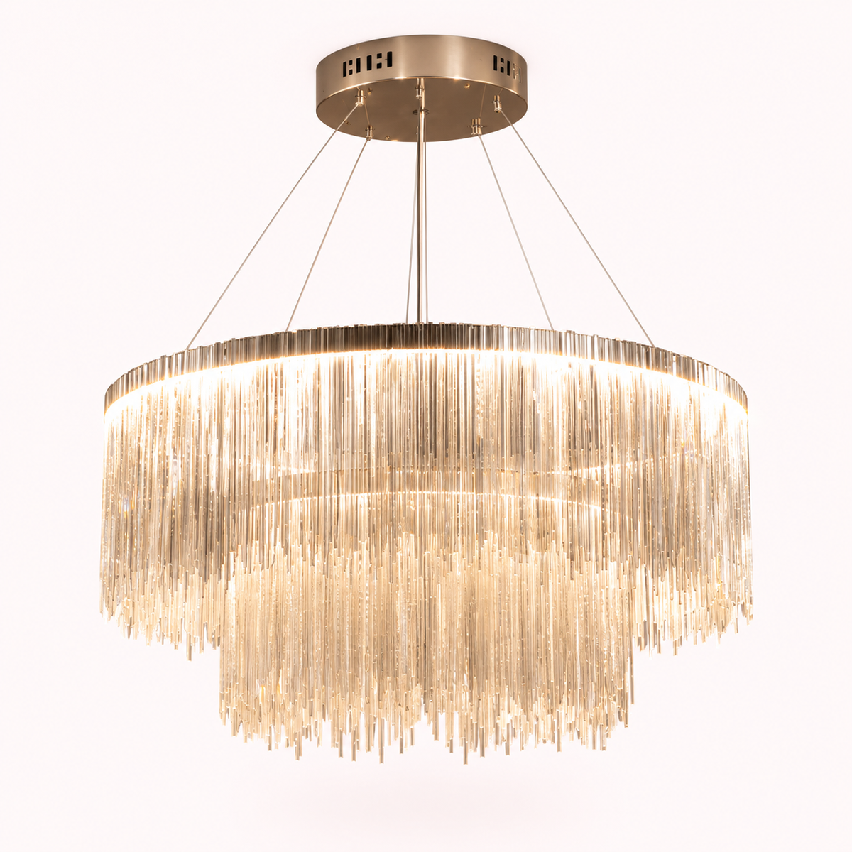 Bruine — Lustre à voiles en cristal