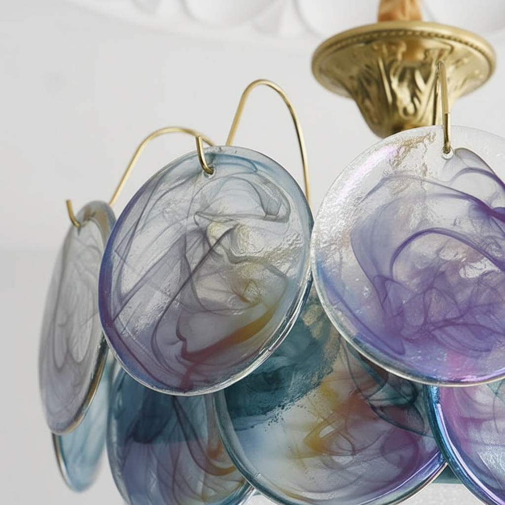 Venise — Lustre en verre de Murano