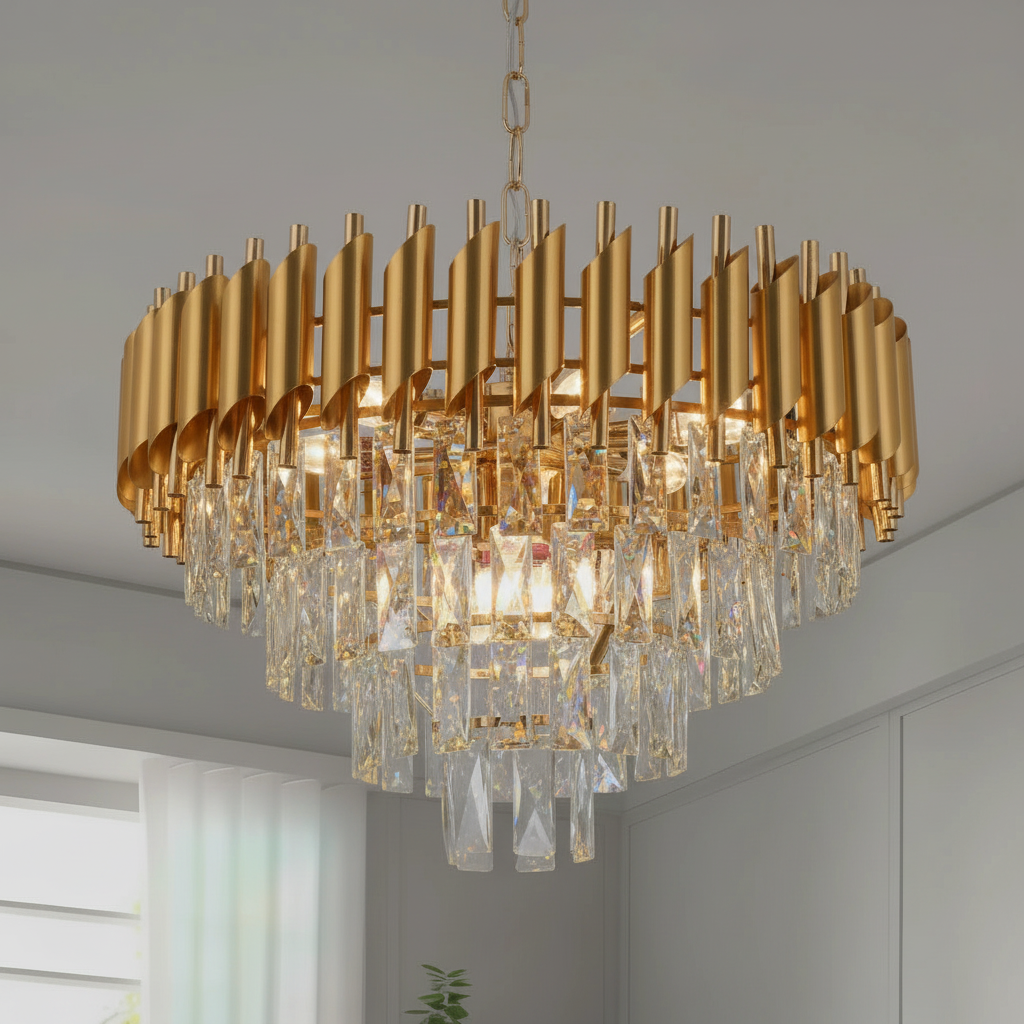 Opéra — Lustre suspendu en cristal