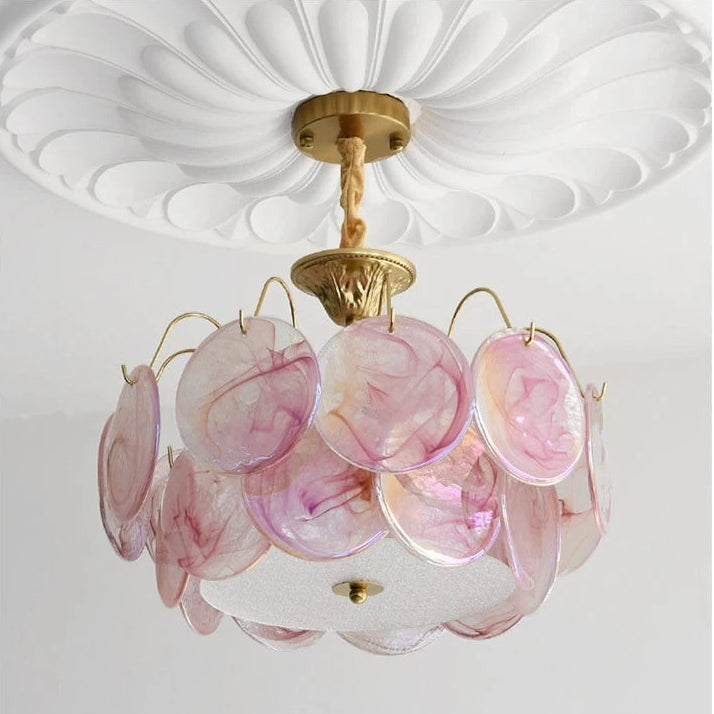 Venise — Lustre en verre de Murano