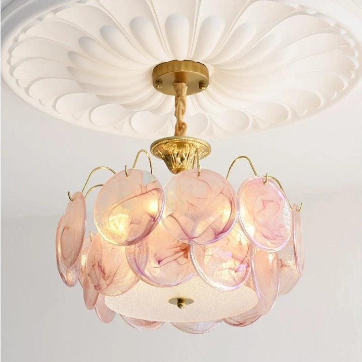 Venise — Lustre en verre de Murano
